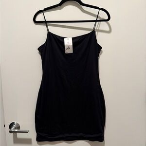 Black Slip Cami Dress